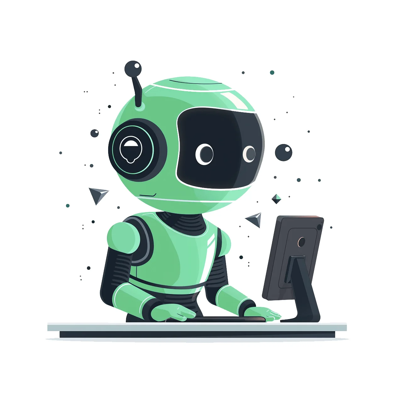 AI produkter maskot